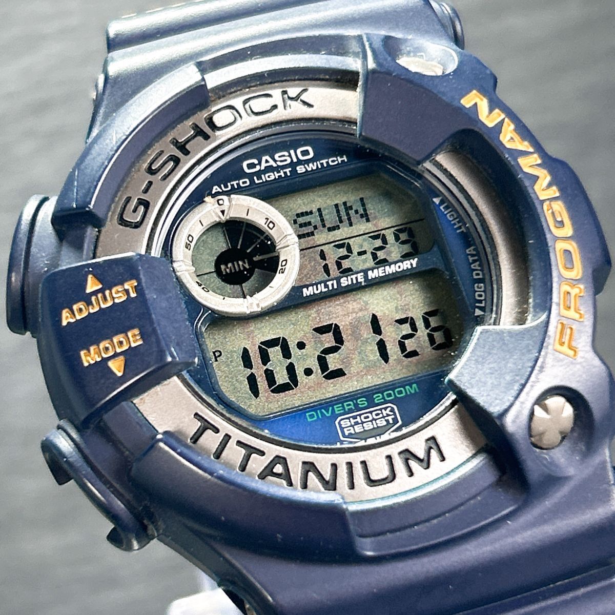 美品 CASIO G-SHOCK カシオ ジーショック FROGMAN フロッグマン 美品 CASIO G-SHOCK カシオ ジーショック FROGMAN フロッグマン