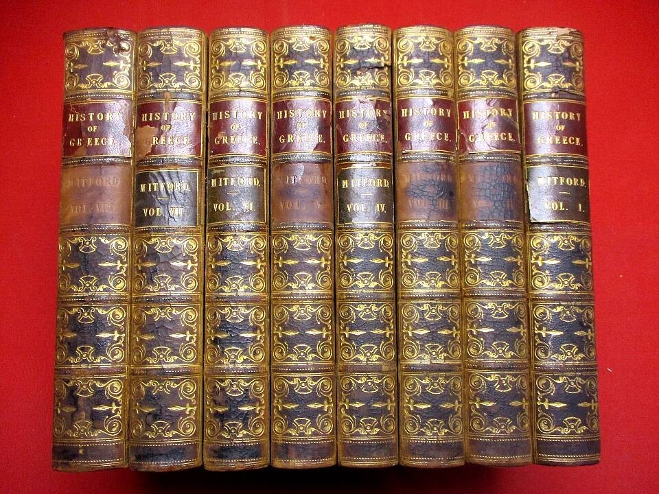 b644○1836年 ギリシャの歴史8冊揃 The History of Greece b644○1836年 ギリシャの歴史8冊揃 The History of Greece