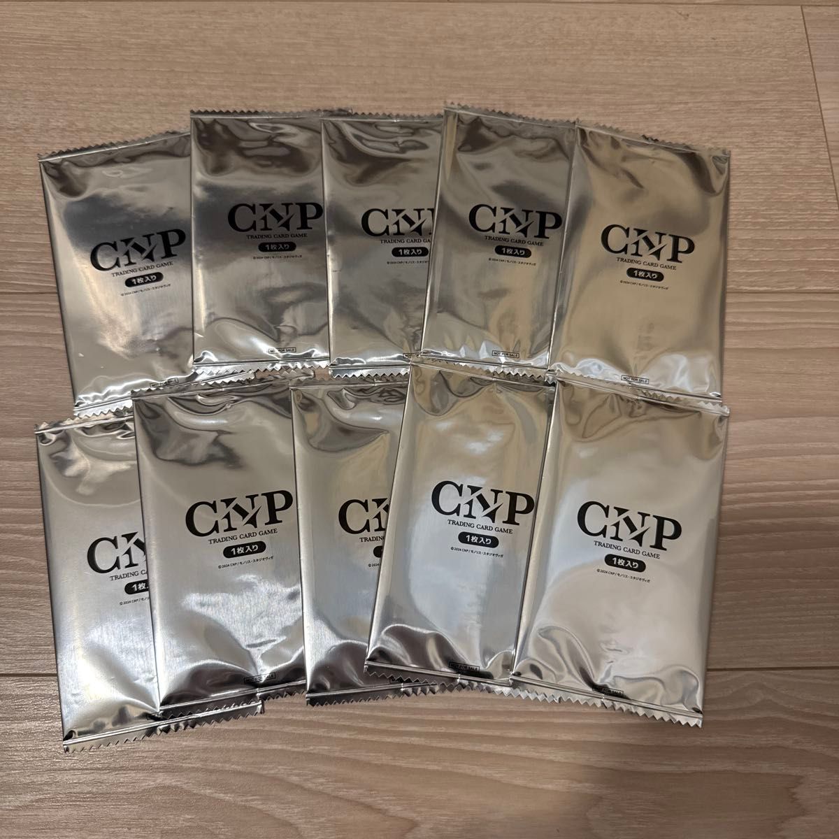 未開封 CNPトレカ 非売品プロモパック 10パック レア