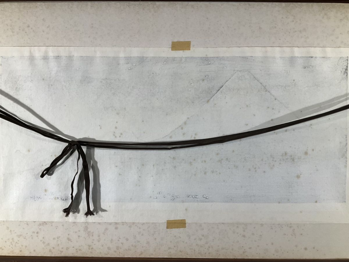 真作■木版画■牧野泰久（宗則）■『秋冷無風』■希少■ORIGINAL WOODBLOCK PRINT■川村賞、佐賀・長崎県立美他蔵■人気作家■　2ｃ_画像9