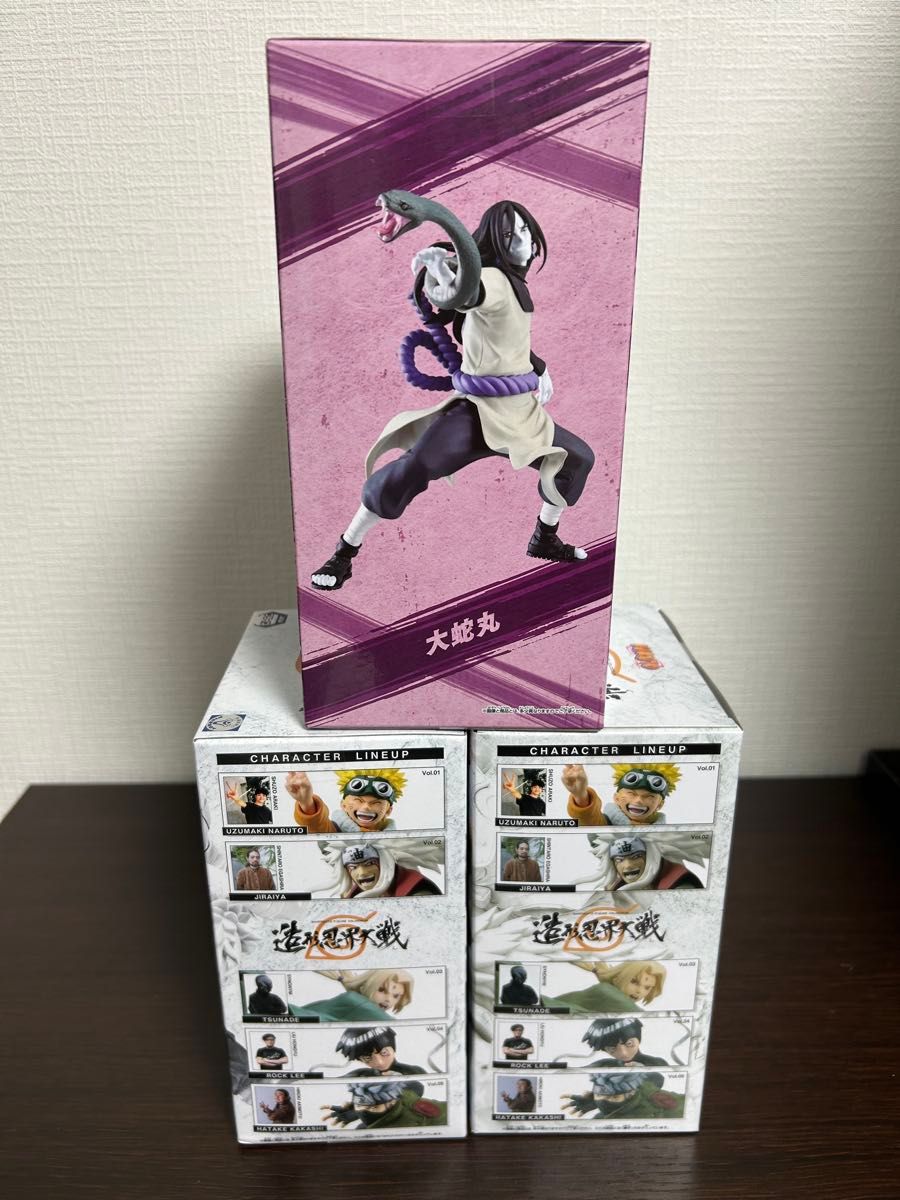 NARUTO-ナルト- 造形忍界大戦 カカシ 綱手 プライズ フィギュア