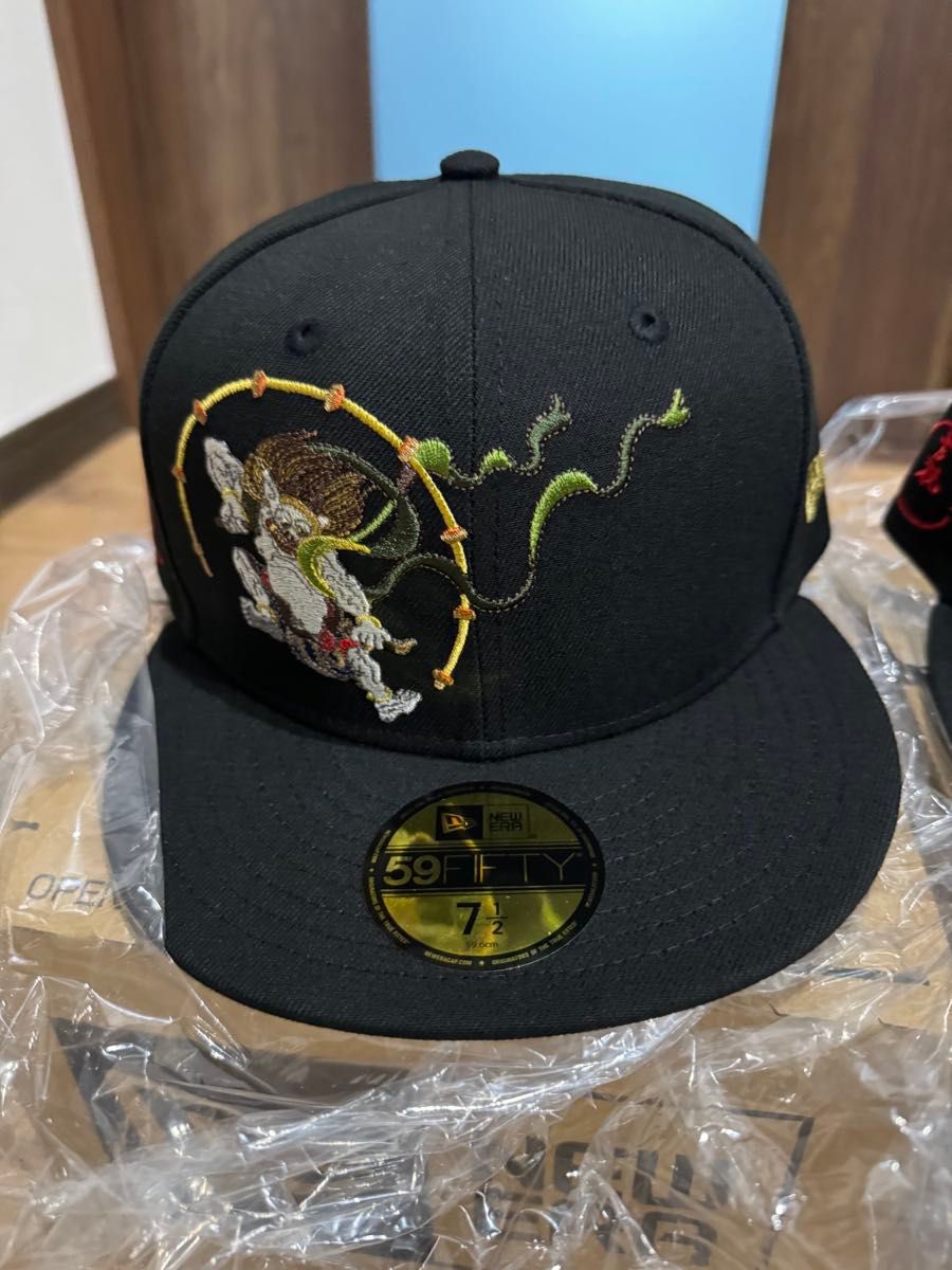NEWERA ニューエラ キャップ風神 雷神 国立博物館 7 1/2サイズ NEWERA ニューエラ キャップ風神 雷神 国立博物館 7 1/2サイズ