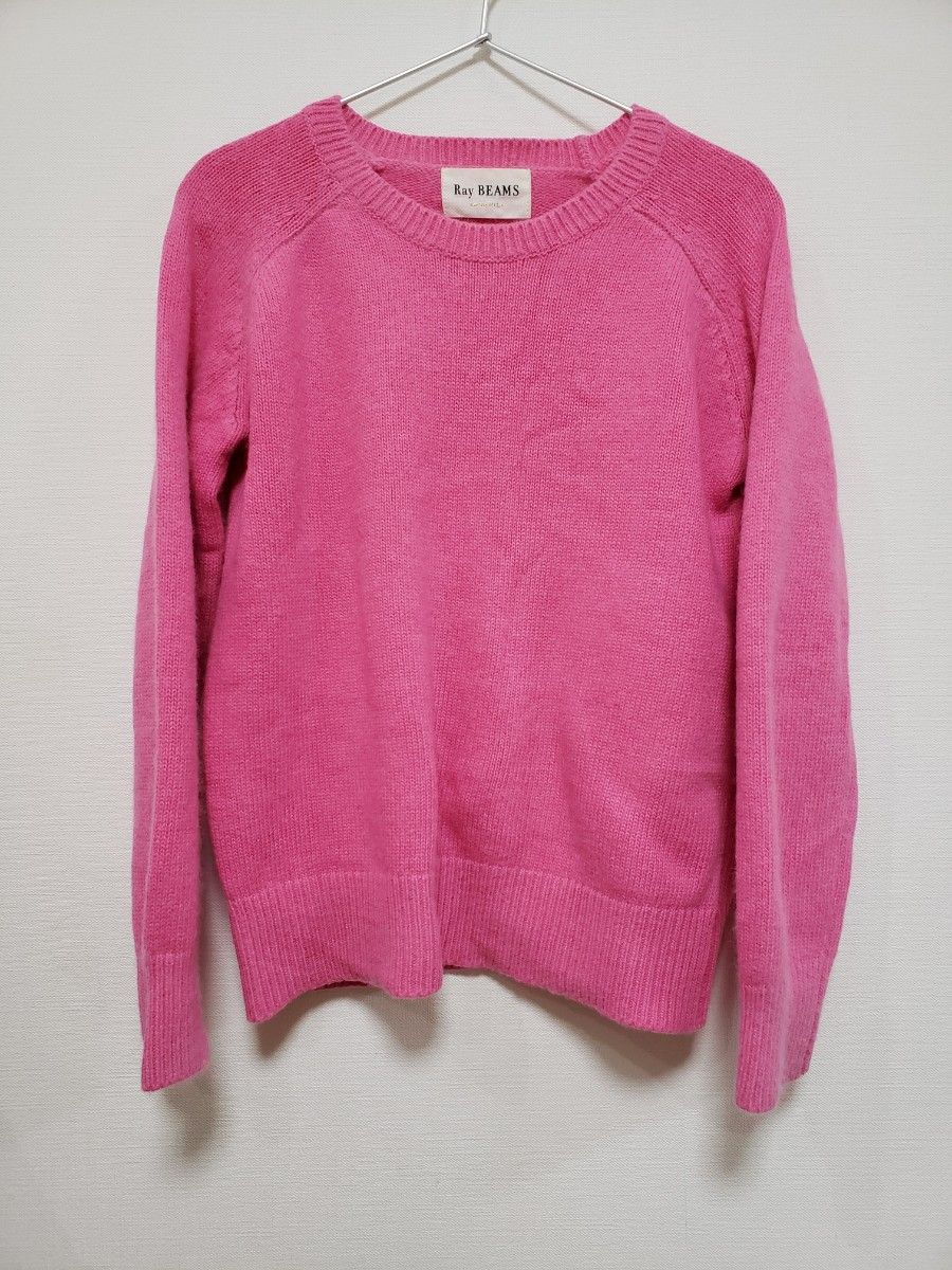 レイビームス Ray BEAMS ニット セーター レディース M ピンク レイビームス Ray BEAMS ニット セーター レディース M ピンク