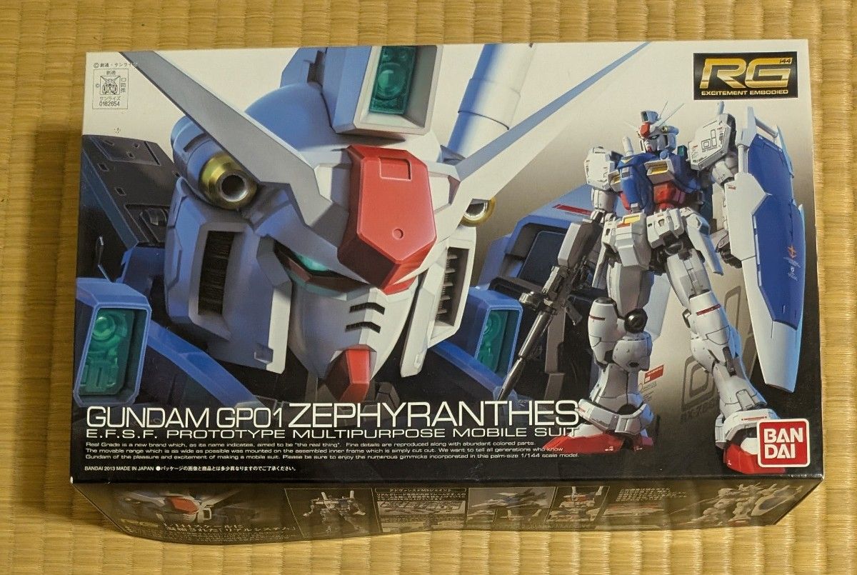 RX-78 GP01 rg ガンダム試作1号機 ゼフィランサス 機動戦士 RX-78 GP01 rg ガンダム試作1号機 ゼフィランサス 機動戦士