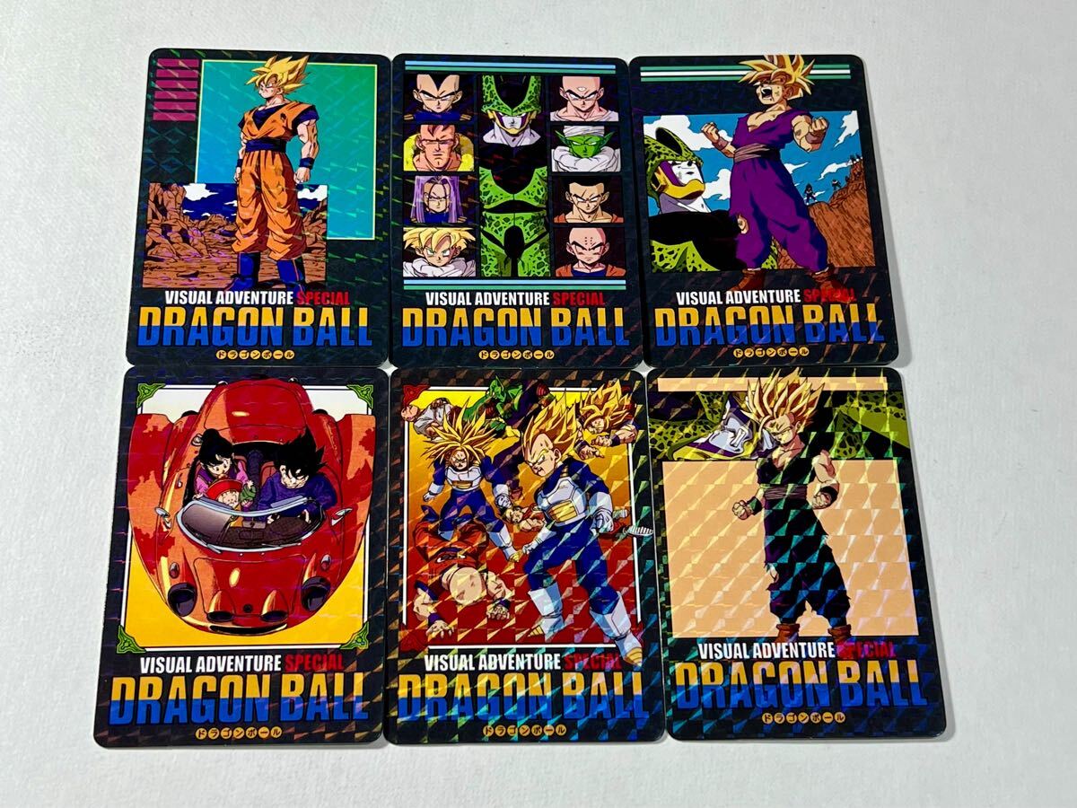 ドラゴンボール カードダス ビジュアルアドベンチャー スペシャル弾 プリズム コンプ 全6種 海外製