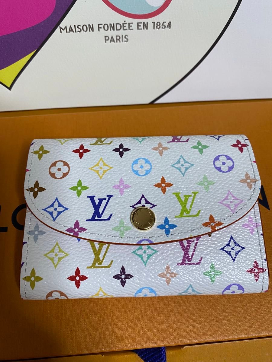 ルイヴィトン LVXTM ポルトモネロザリ マルチカラー村上隆コラボ ルイヴィトン LVXTM ポルトモネロザリ マルチカラー村上隆コラボ