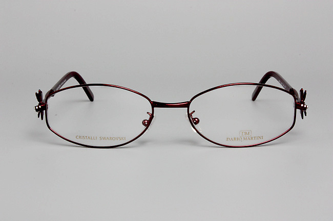 【新品・未使用】DARIO MARTINI ダリオ マルティーニ フルリム エンジ DM213 col.4 54□17 130