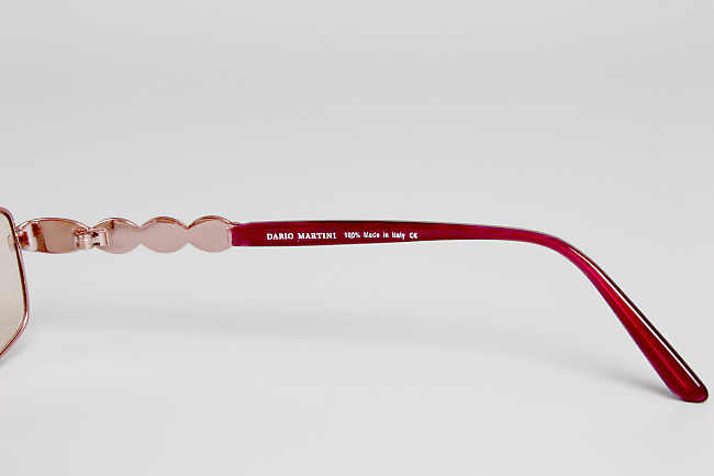 【新品・未使用】 DM DARIO MARTINI DM171 100%Made in Italy UVカットカラーハードマルチコートレンズ仕様お洒落メガネに仕上げました_画像9