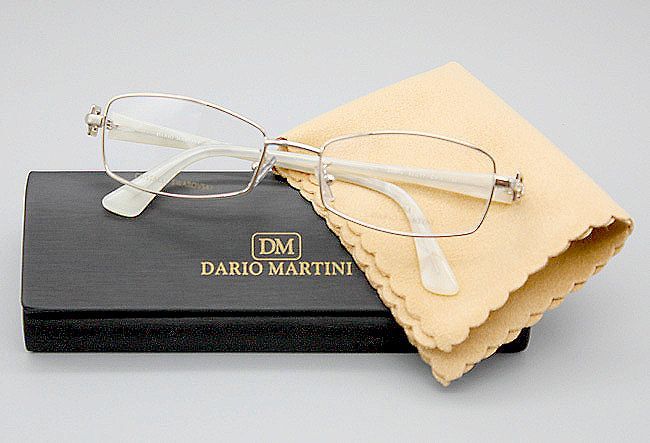 【新品・未使用】DARIO MARTINI ダリオ マルティーニ フルリム ゴールド DM279 col.1 52□17 130_画像10