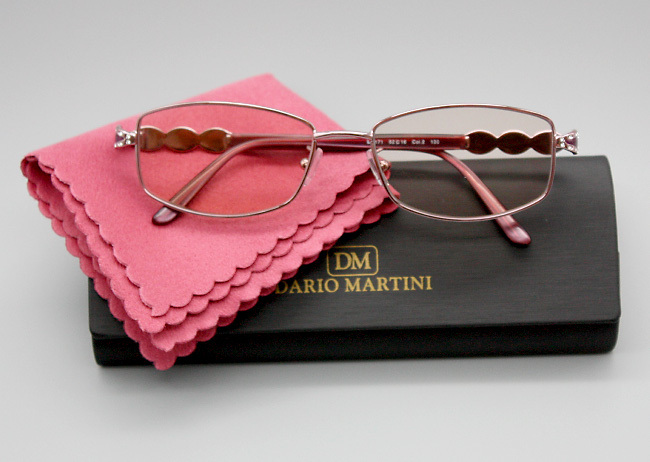 【新品・未使用】 DM DARIO MARTINI DM171 100%Made in Italy UVカットカラーハードマルチコートレンズ仕様お洒落メガネに仕上げました_画像10