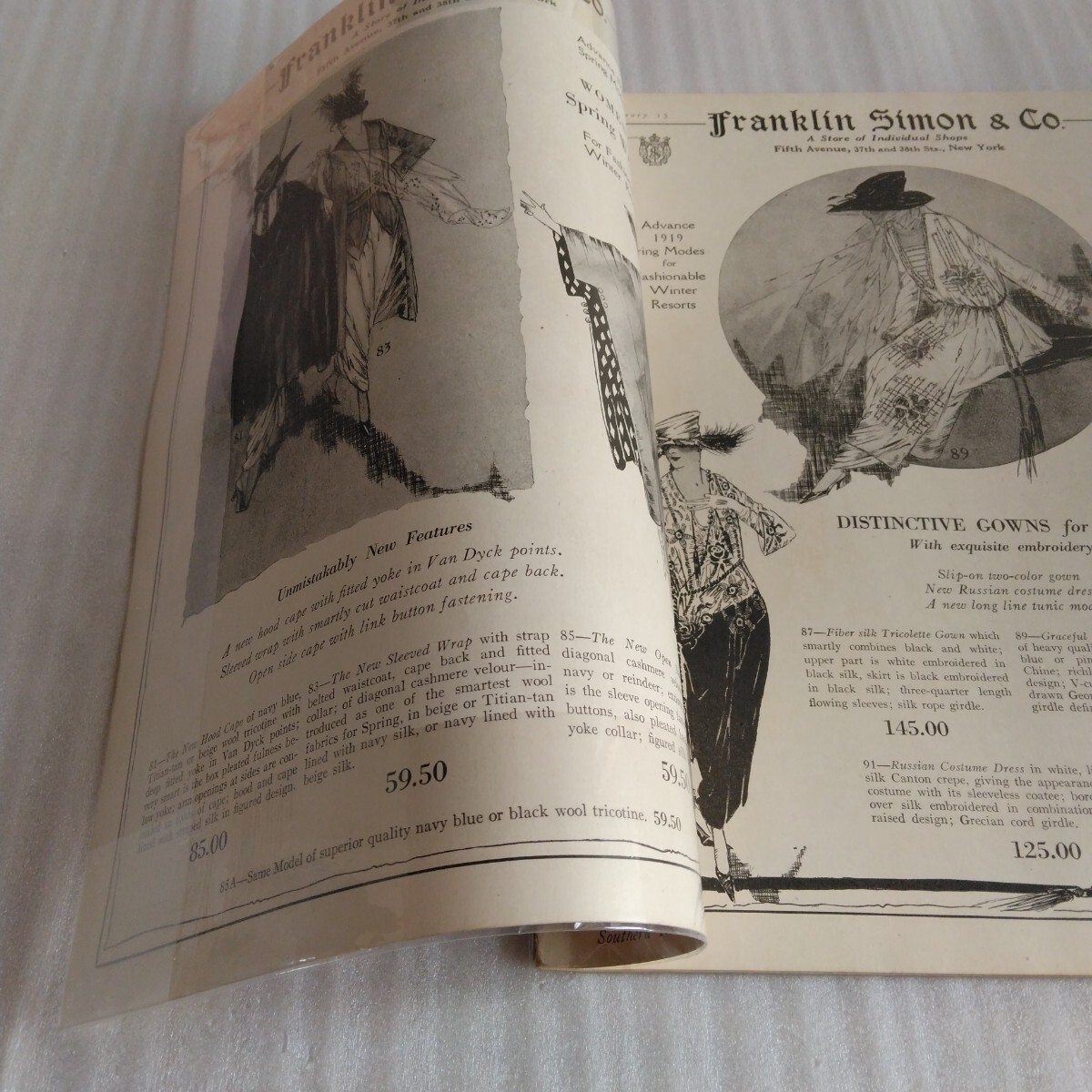 スーパーセール 50%(福袋 5100円 VOGUE ヴォーグ 1919年 January 15 ヴィンテージ 外国語雑誌
