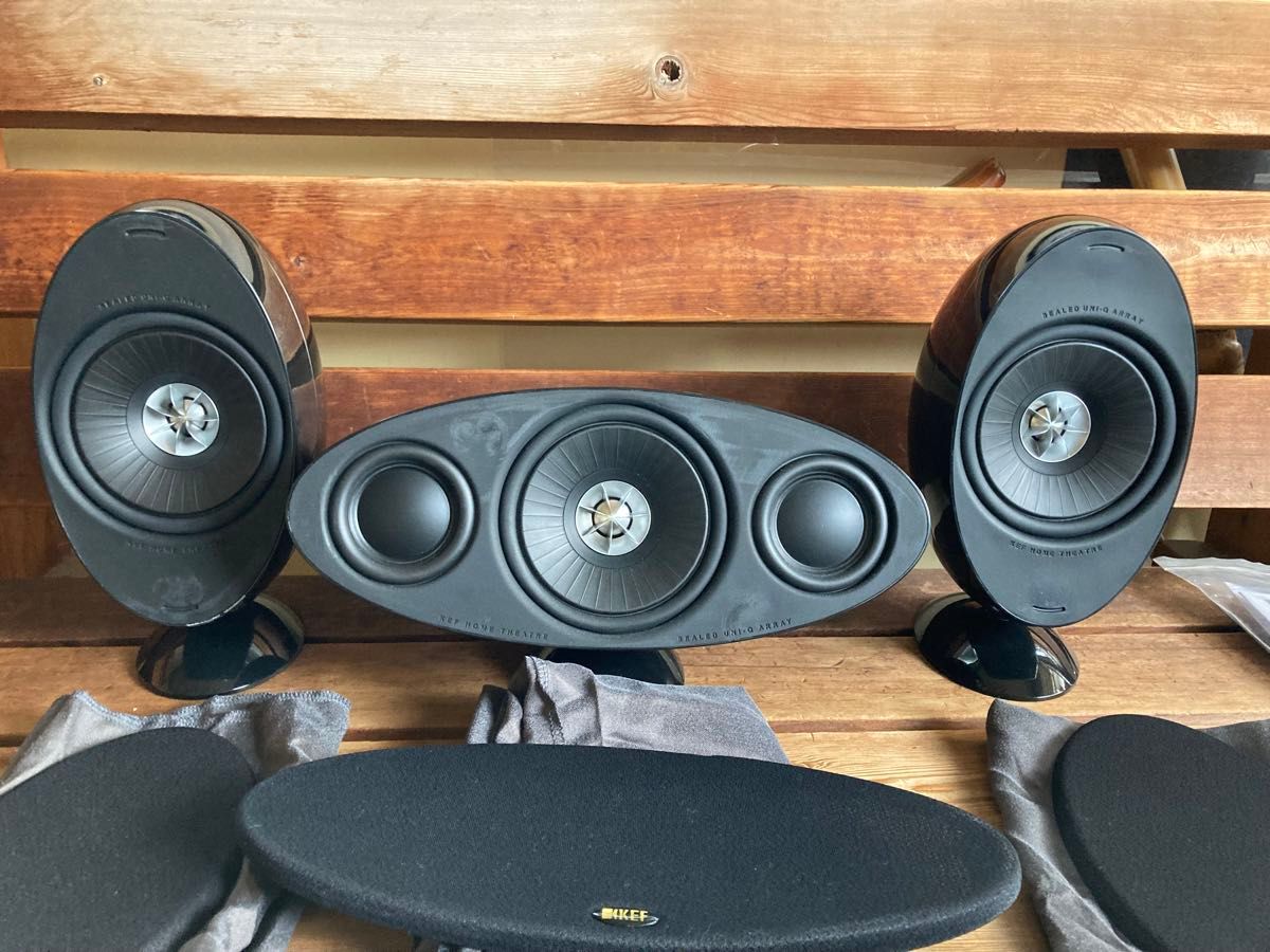 KEF ケフ サテライトスピーカー HTS3001SE +センタースピーカー KEF ケフ サテライトスピーカー HTS3001SE +センタースピーカー