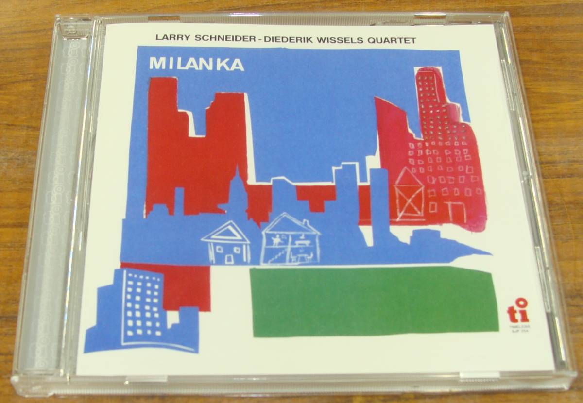 Larry Schneider Diederik Wissels Quartet ラリー・シュナイダー ディエデリック・ウィセルス Milanka ミランカ CD TIMEESS RECORDS_画像1