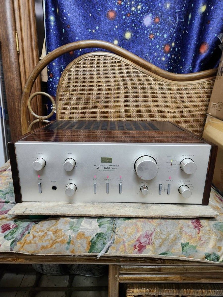 おっと!レストア済完動超美品!山水高級プリメインアンプAU-D907X 奇跡!山水最高峰!レストア済完動超美品!山水高級プリメイン
