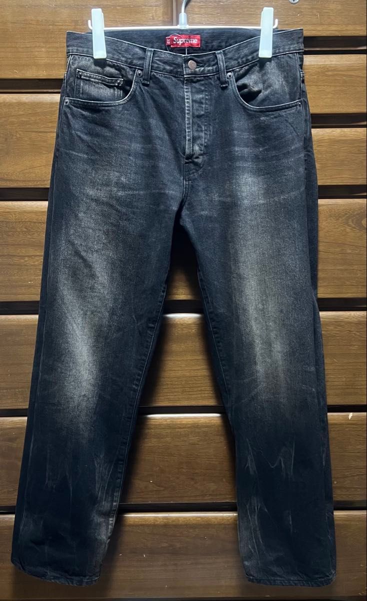 Supreme Distressed Loose Fit Selvedge Jean Supreme Distressed Loose Fit Selvedge Jean