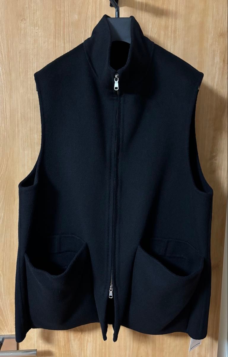 新品 24AW MAATEE&SONS Cashmere W-Face Vest River サイズ2 新品 24AW MAATEE&SONS Cashmere W-Face Vest River サイズ2
