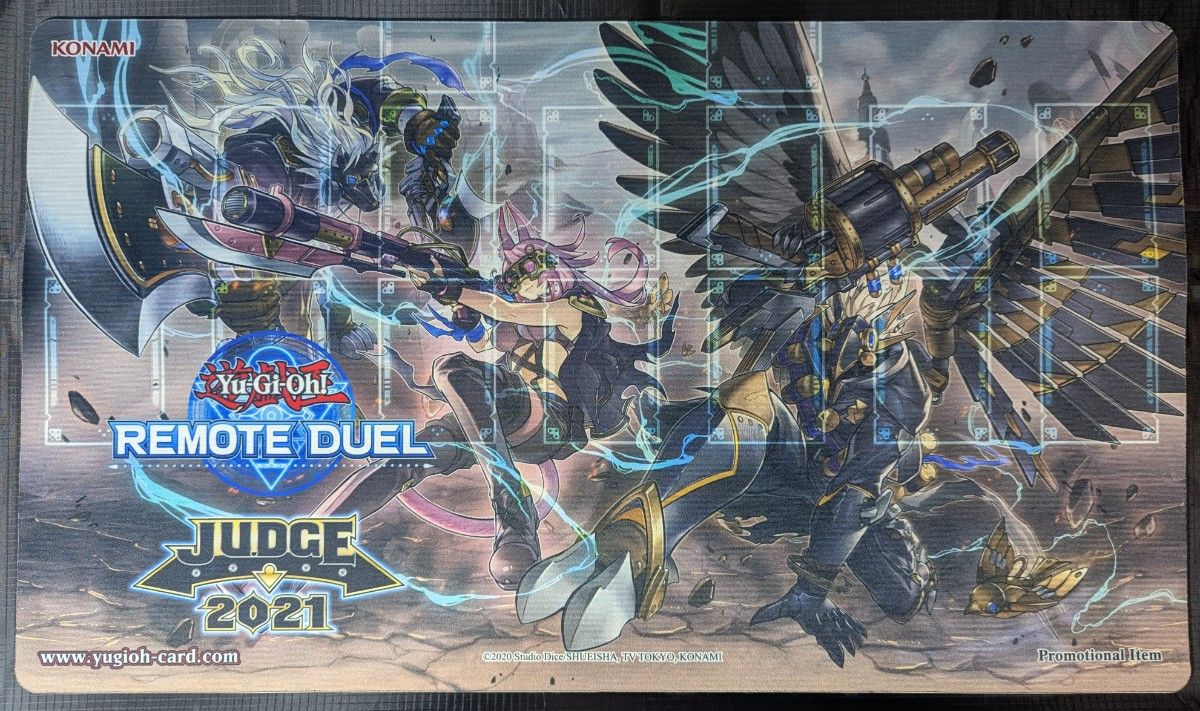 遊戯王 プレイマット 鉄獣戦線 JUDGE トライブリゲード REMOTE 遊戯王 プレイマット 鉄獣戦線 JUDGE トライブリゲード REMOTE