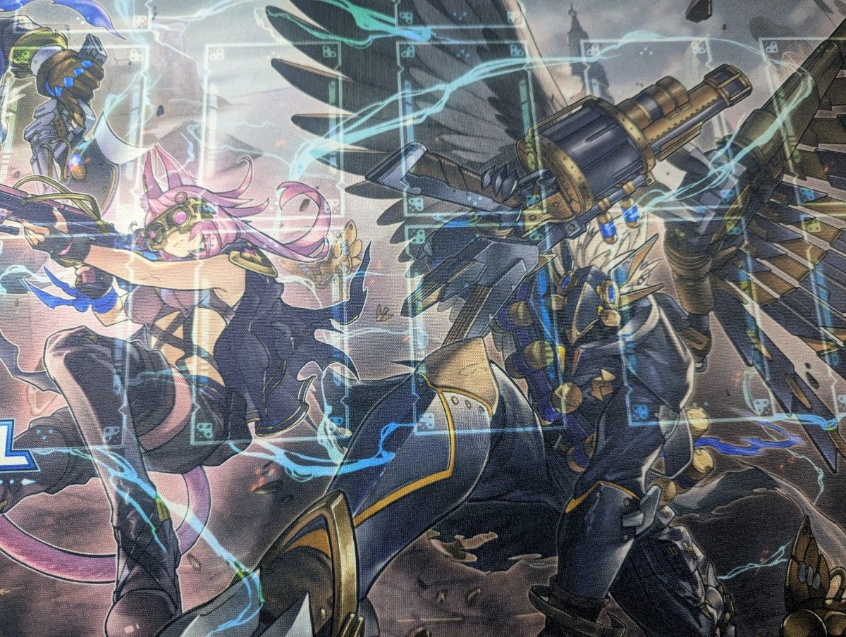 遊戯王 プレイマット 鉄獣戦線 JUDGE トライブリゲード REMOTE 遊戯王 プレイマット 鉄獣戦線 JUDGE トライブリゲード REMOTE