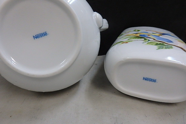 Nestle ネスレ 陶器ポット ティポット 　花瓶か　２個　未使用_画像7