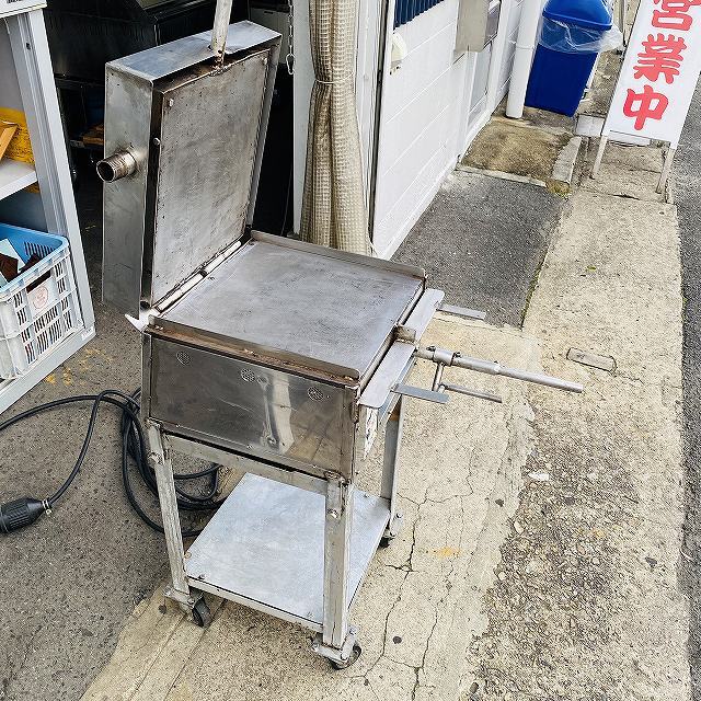 【中古】　イカ焼き器　いか焼　ニチワ　NIK-400　タコせんべい　鉄板　業務用　プレス焼き　200ｖ　〔00606〕_画像6