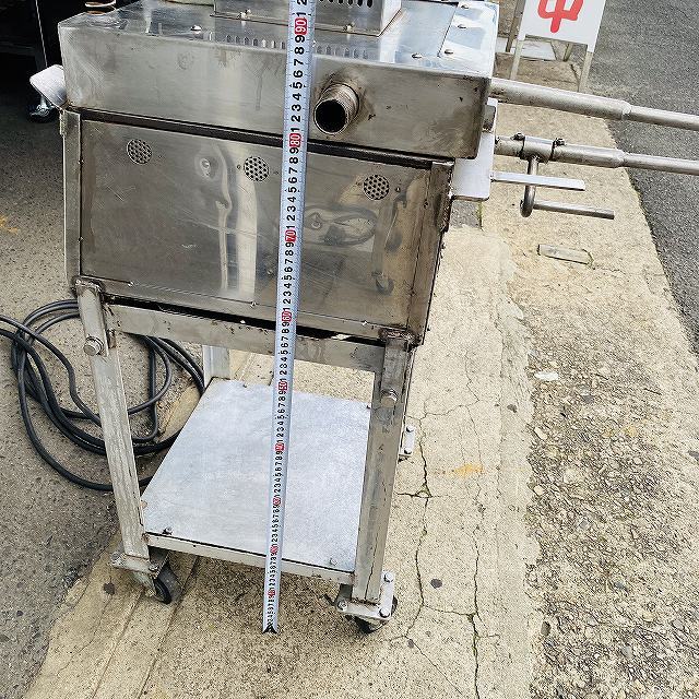 【中古】　イカ焼き器　いか焼　ニチワ　NIK-400　タコせんべい　鉄板　業務用　プレス焼き　200ｖ　〔00606〕_画像9