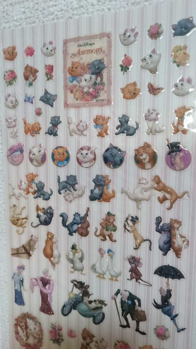ヤフオク ディズニー おしゃれキャット マリー シール ヤフオク ディズニー おしゃれキャット マリー シール
