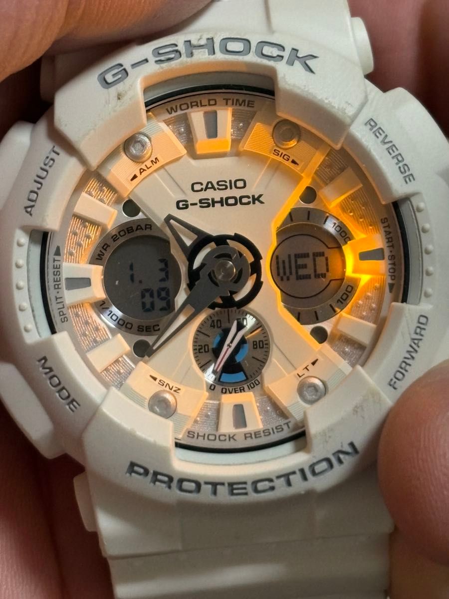 CASIO G-SHOCK GA-120A ホワイト|Yahoo!フリマ(旧PayPayフリマ) CASIO G-SHOCK GA-120A ホワイト|Yahoo!フリマ(旧PayPayフリマ)