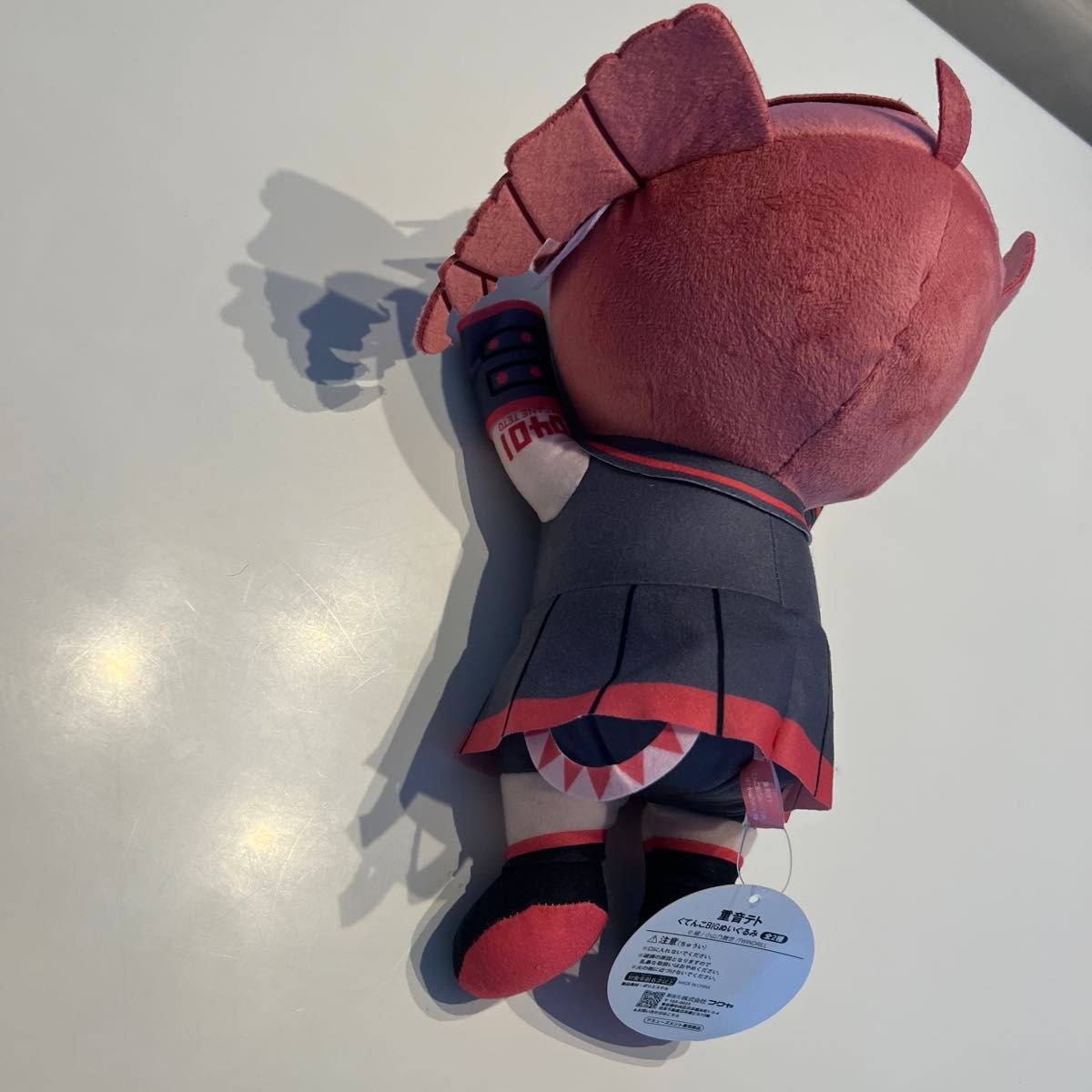 新品未使用】フクヤ 『重音テト』くてんこBIGぬいぐるみ タグ 新品未使用】フクヤ 『重音テト』くてんこBIGぬいぐるみ タグ