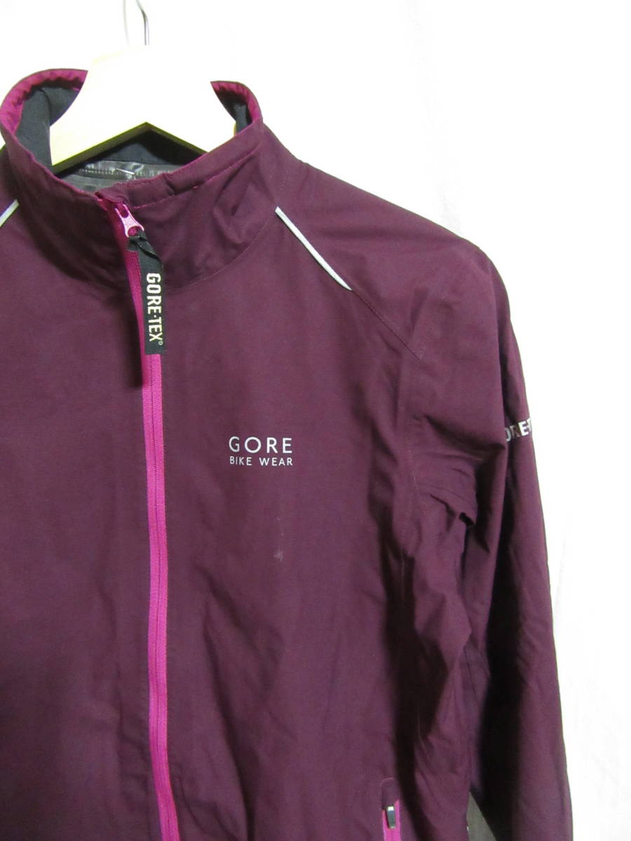 ** free shipping *GORE BIKE WEAR*goa bike wear * Gore-Tex nylon jacket * purple series *A20