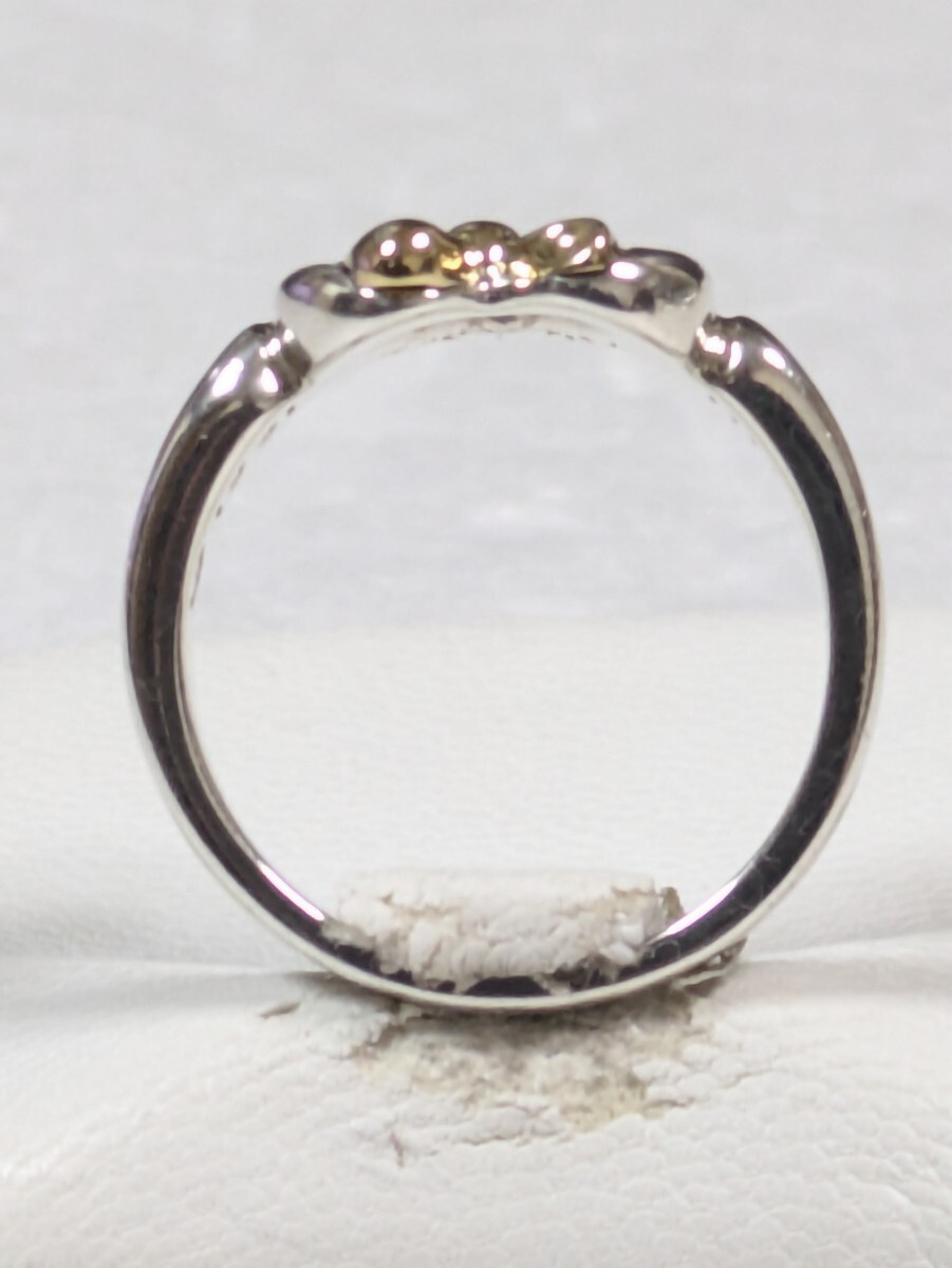 ④【TIFFANY&Co 】ティファニー ハートウィズボウ コンビリング ④【TIFFANY&Co 】ティファニー ハートウィズボウ コンビリング