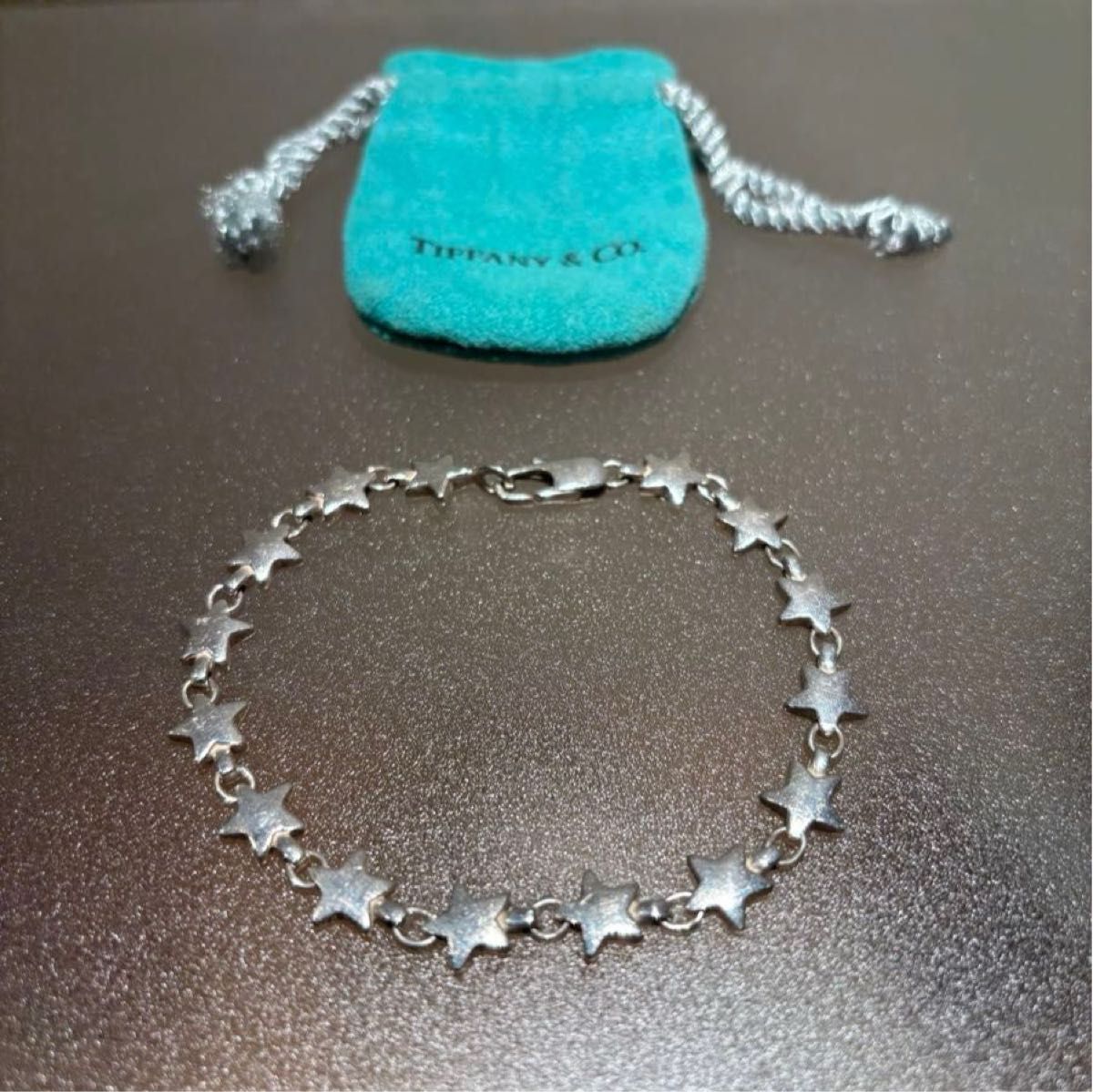 TIFFANY&Co ティファニーパフスター ブレスレット 星 シルバー TIFFANY&Co ティファニーパフスター ブレスレット 星 シルバー