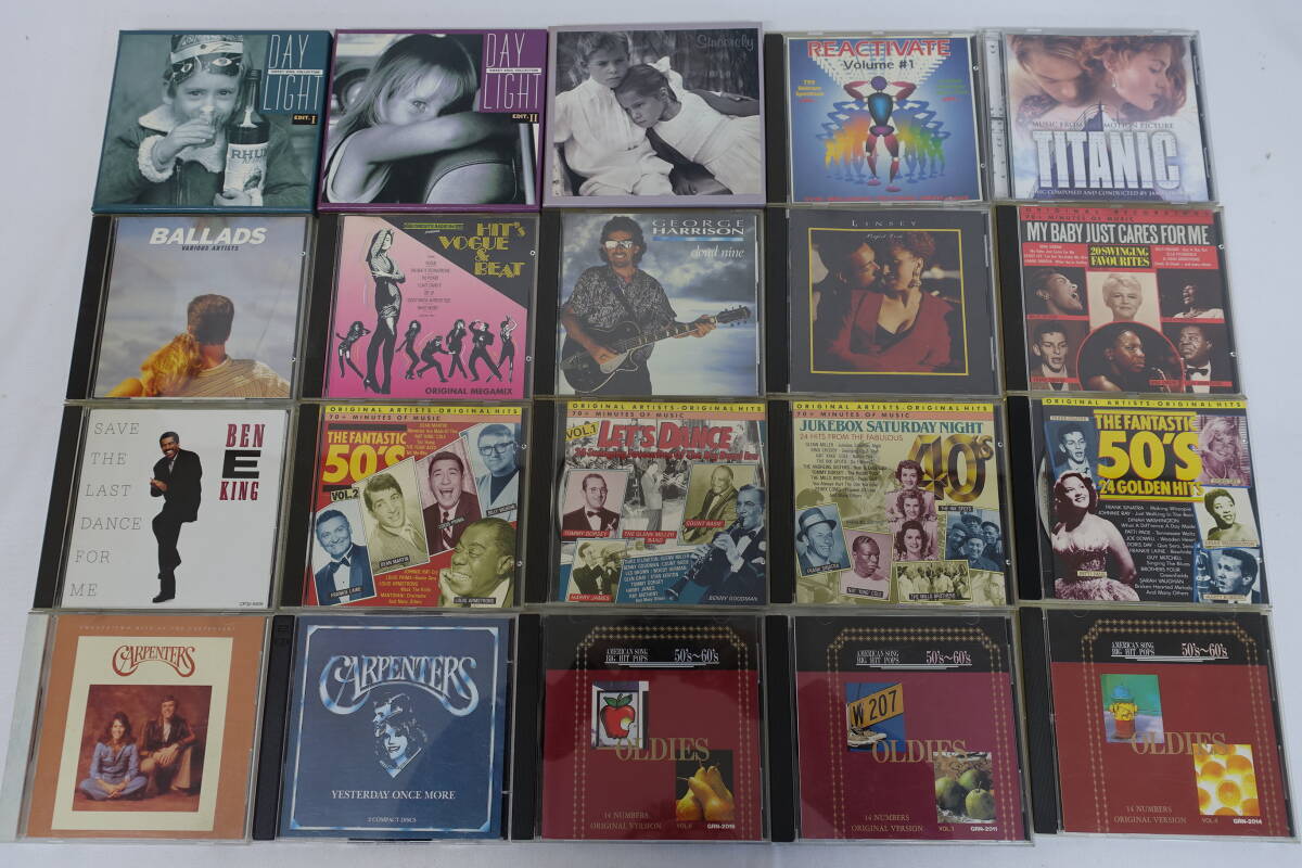 （269）カーペンターズ/GEORGE HARRISON/ベン・E・キング/LINSEY/TITANIC/BALLADS 他　CDアルバム　まとめて
