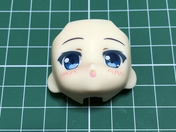 ねんどろいど パーツ 変態王子と笑わない猫 筒隠月子 顔 表情 驚き顔/喜び顔 K01_画像1