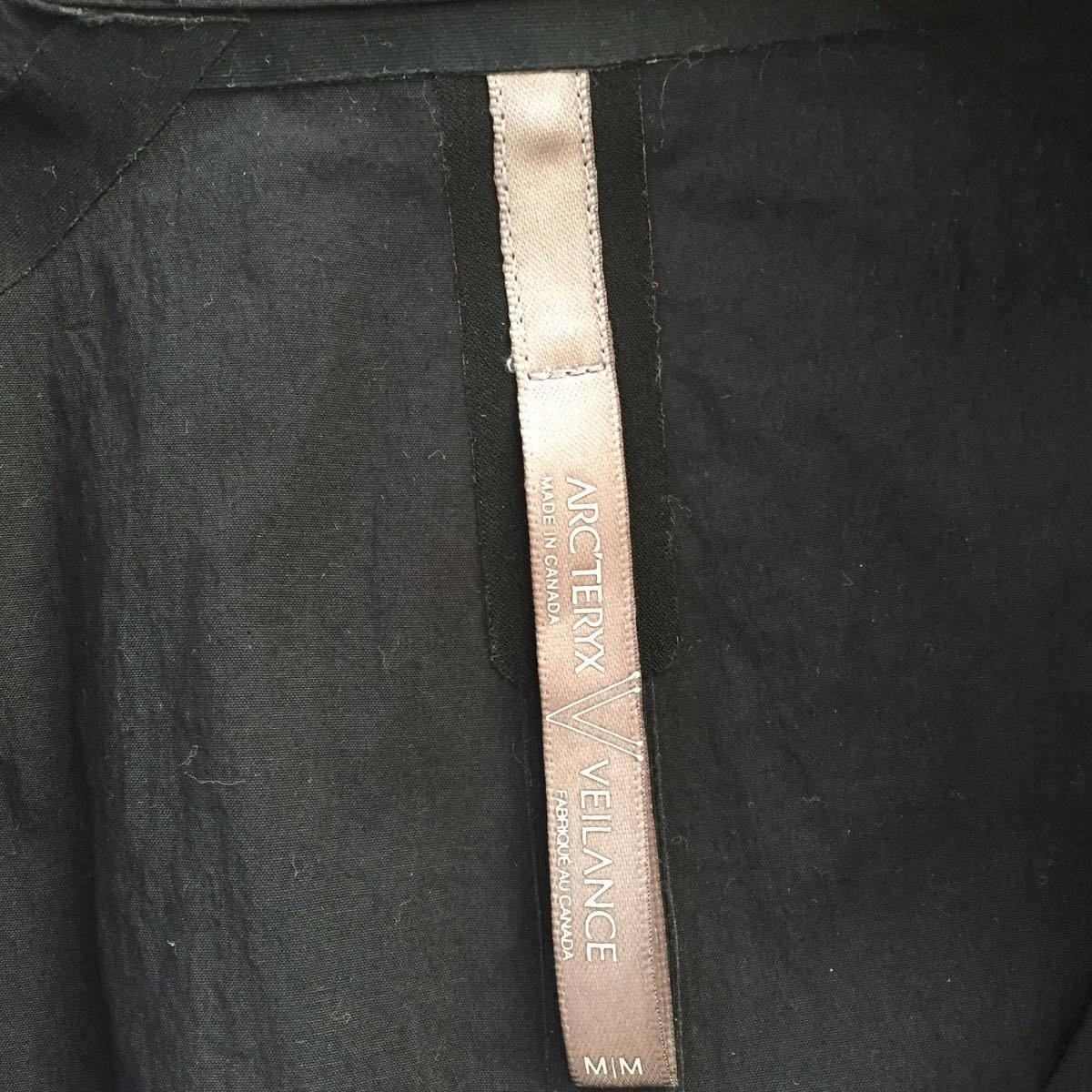 アークテリクス ヴェイランス チェスター コート 黒 サイズ M Arcteryx