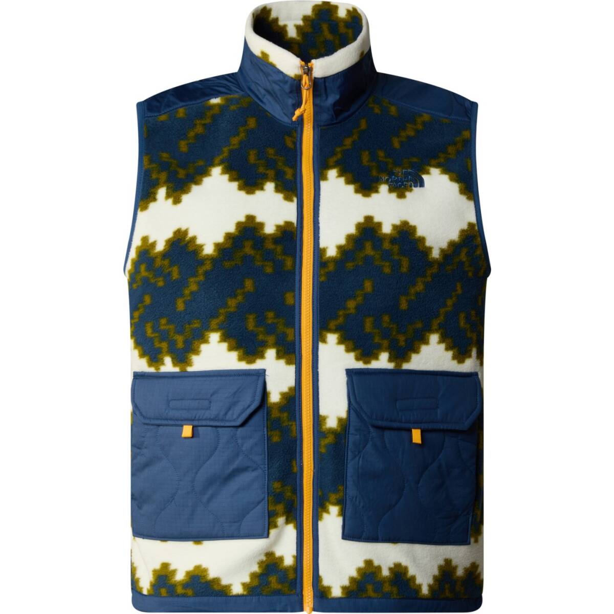 即決 新品 正規品 USA限定 The North Face ノースフェイス US-S フリース＋ナイロンベスト  Arch Fleece Vest