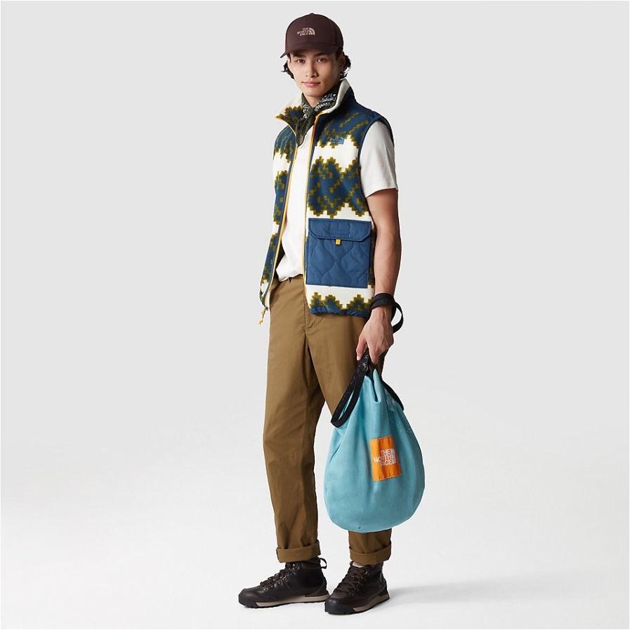 送料無料 新品 正規品 USA限定 The North Face ノースフェイス US-S フリース＋ナイロンベスト  Arch Fleece Vest