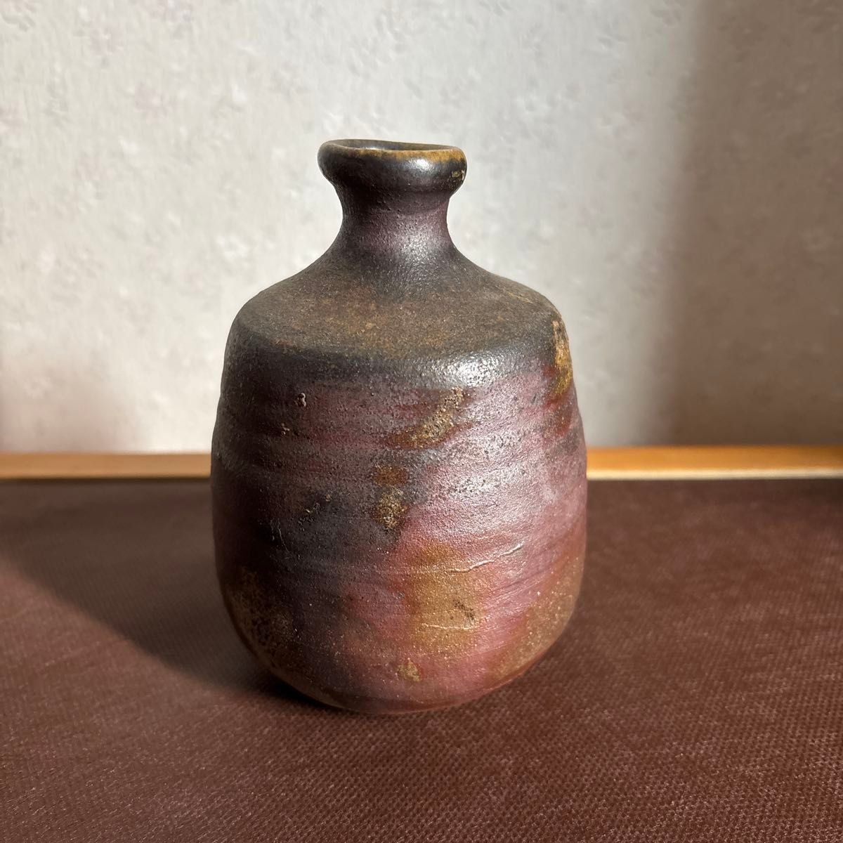 備前焼 徳利 日幡寿 備前焼伝統工芸士 美術品 陶芸 備前焼 日幡壽 徳利 備前焼 酒器 伝統工芸品 未使用品|Yahoo