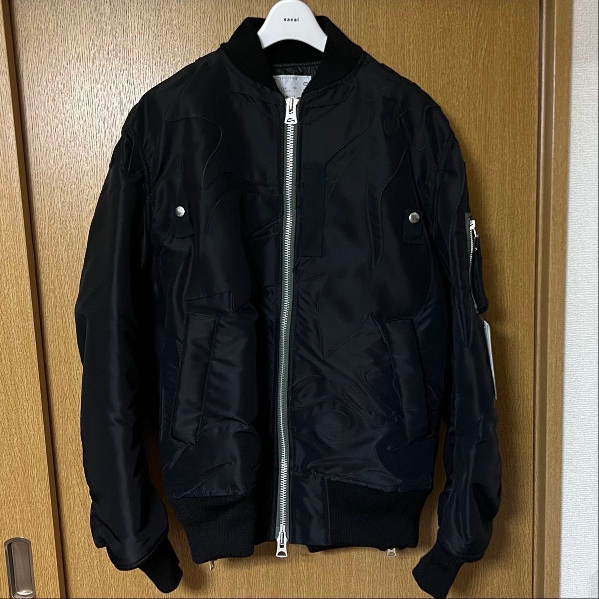 サカイ sacai 24SS MA-1 ブルゾン ボンバージャケット ブラック サカイ sacai 24SS MA-1 ブルゾン ボンバージャケット ブラック