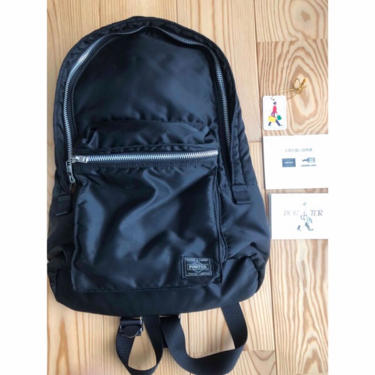 PORTER/吉田カバン タンカー リュック デイパック ブラック 正規 PORTER/吉田カバン タンカー リュック デイパック ブラック 正規