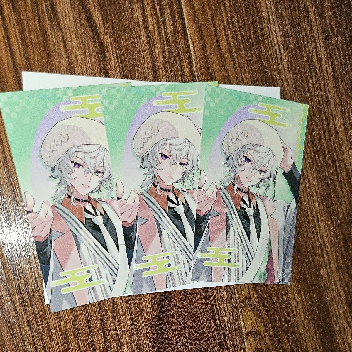 にじさんじ 新春 Dytica Happy pack チェキ 叢雲カゲツ 落書き にじさんじ 新春 Dytica Happy pack チェキ 叢雲カゲツ 落書き