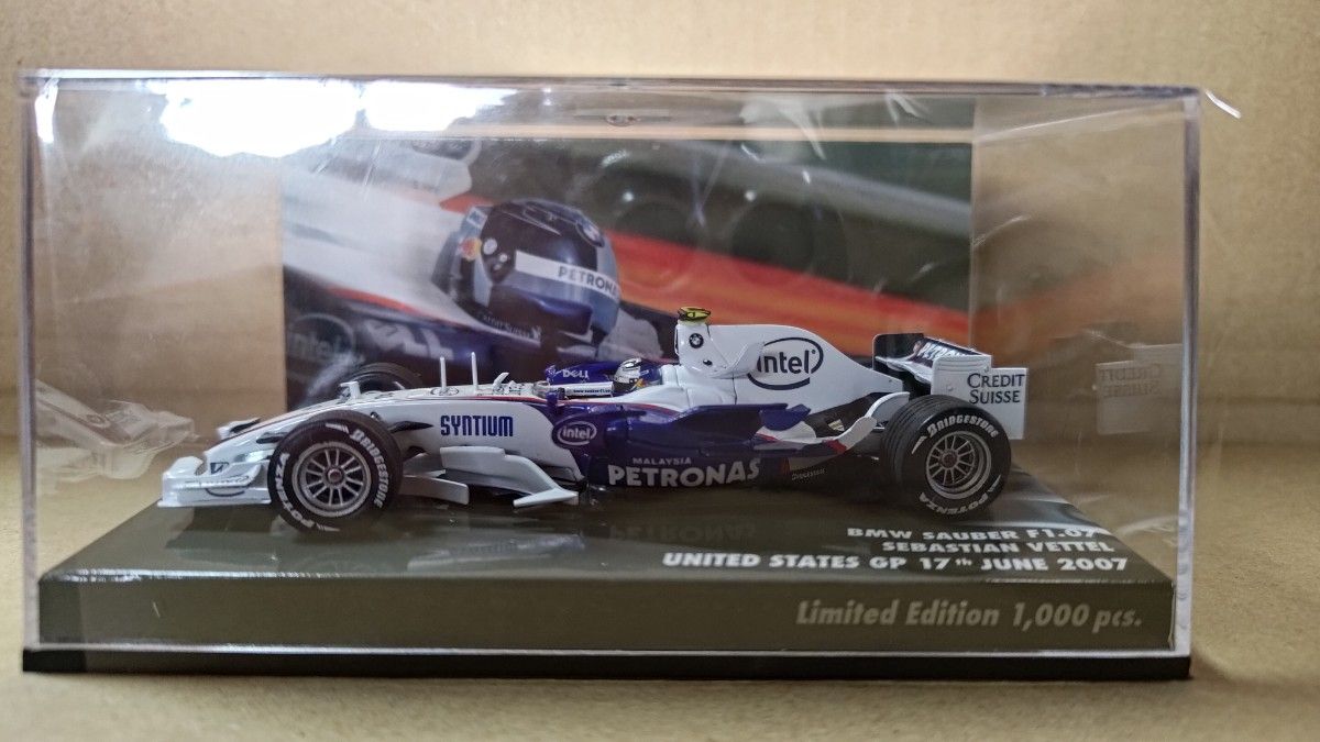 BMW Sauber F1.07 セバスチャン・ベッテル 限定版 BMW Sauber F1.07 セバスチャン・ベッテル 限定版 BMW Sauber F1