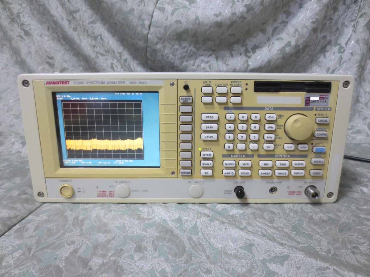 ヤフオク! - アドバンテスト スペクトラムアナライザ◇ADVANTEST...