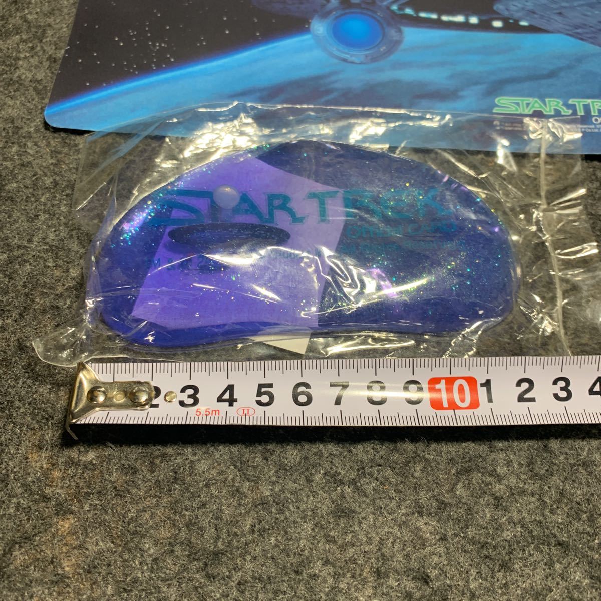 R0273 STAR TREK Star Trek mouse pad list rest set Offcial CARD