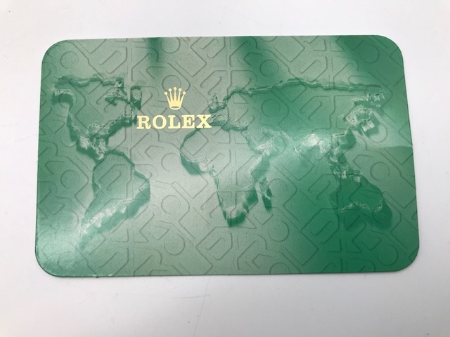 ROLEX　ロレックス　2002～2003年製カレンダー　純正品_画像1