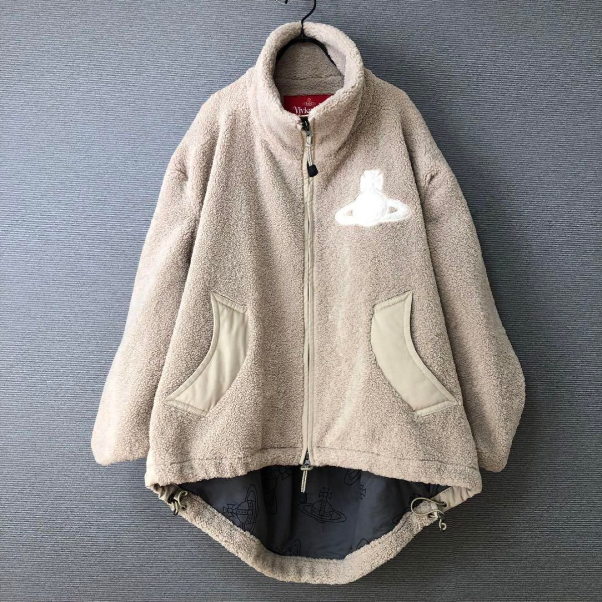 人気ランキング Vivienne Westwood リサイクルボアサックバックブルゾン ジャケット・アウター