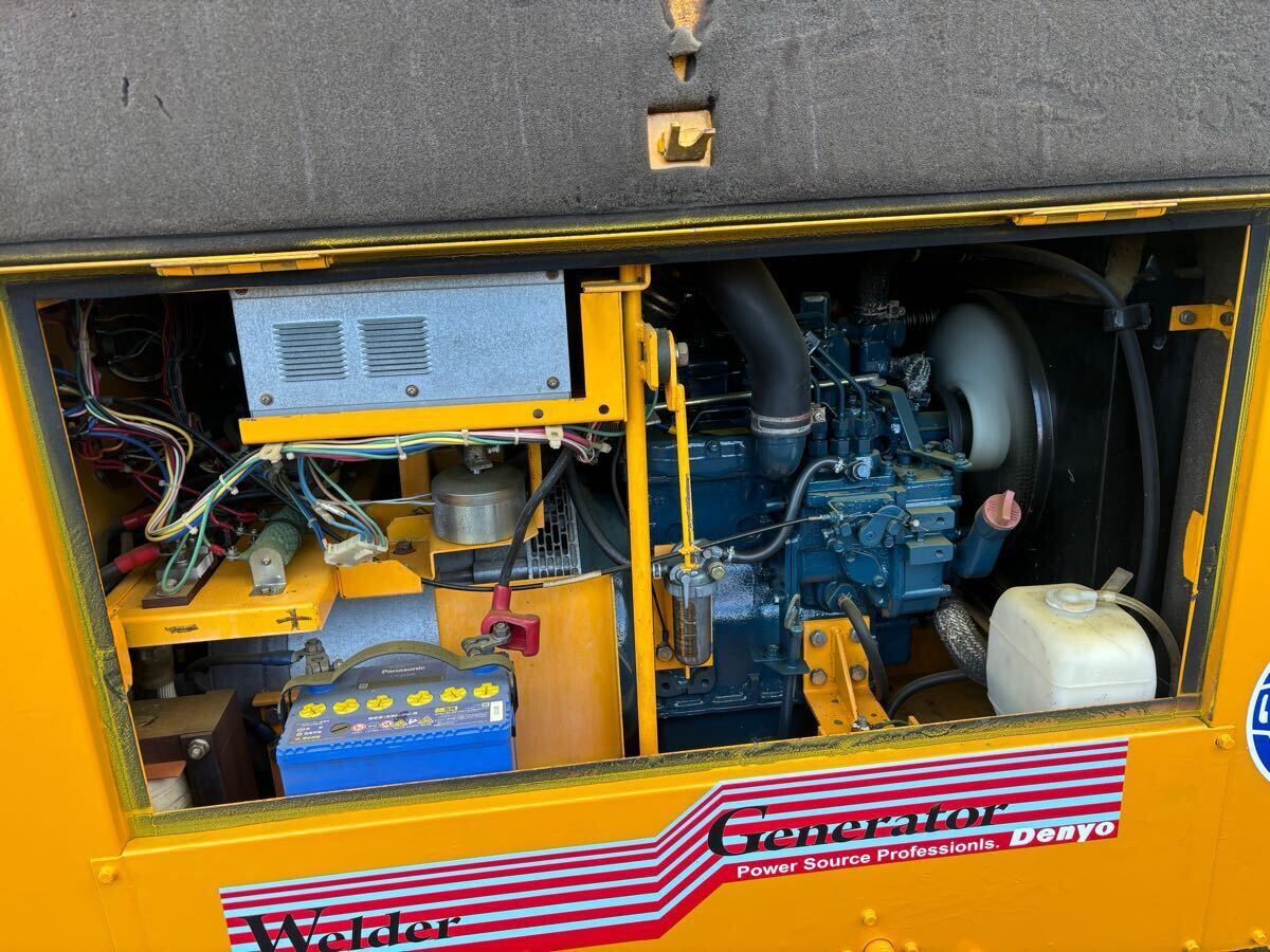 1円スタート 整備済 DENYO DCT-250SS 発電機 防音型 溶接機 TIG 1円スタート 整備済 DENYO DCT-250SS 発電機 防音型 溶接機 TIG