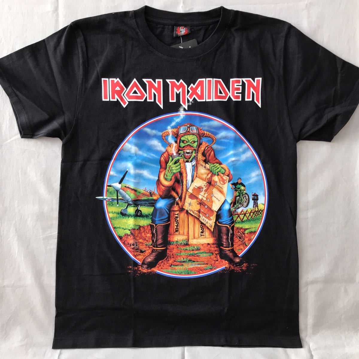 バンドTシャツ アイアンメイデン( IRON MAIDEN) w1 新品 L_画像1