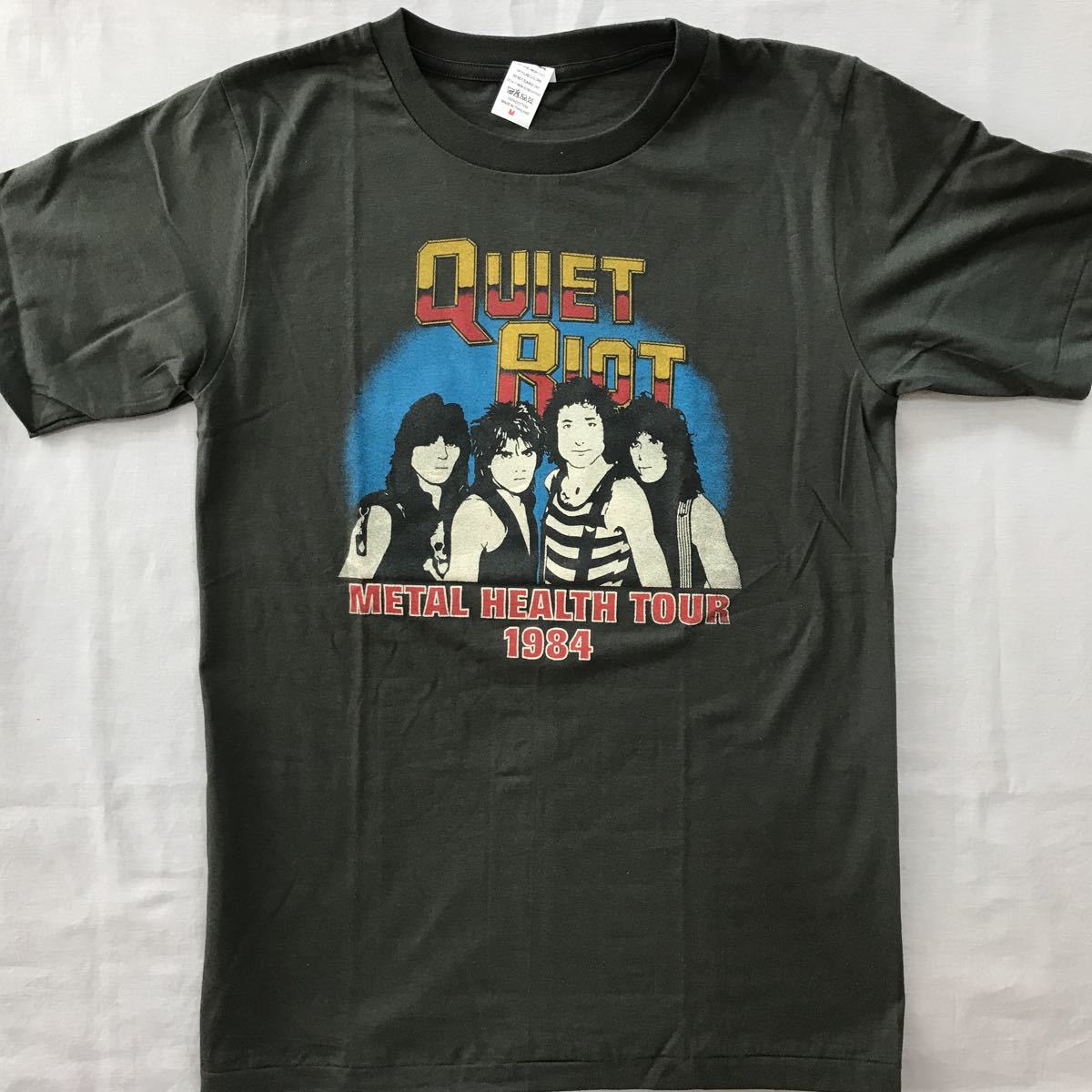 バンドTシャツ クワイエット ライオット (Quiet Riot)新品 M_画像1