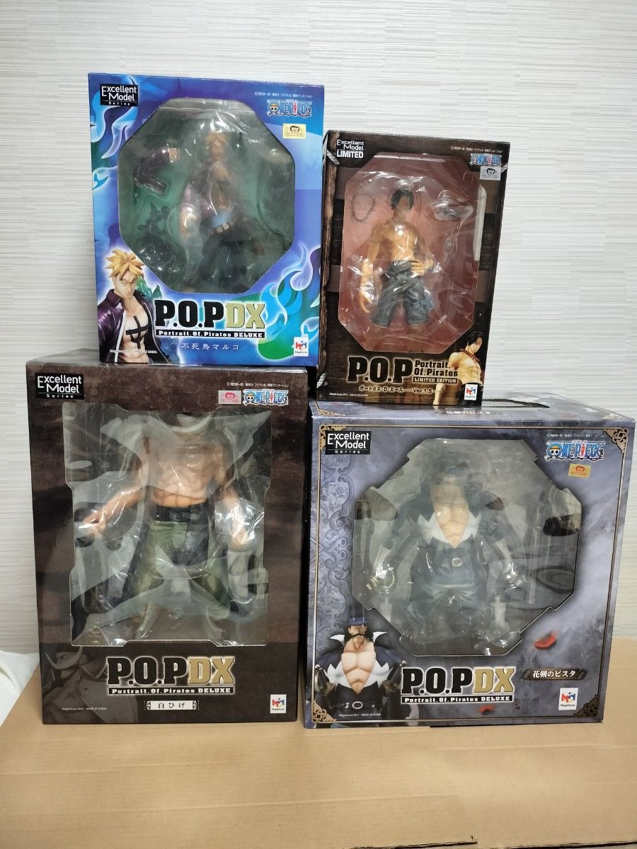 P O P POP 白ひげ海賊団 ( 白ひげ マルコ エース ビスタ P O P POP 白ひげ海賊団 ( 白ひげ マルコ エース ビスタ