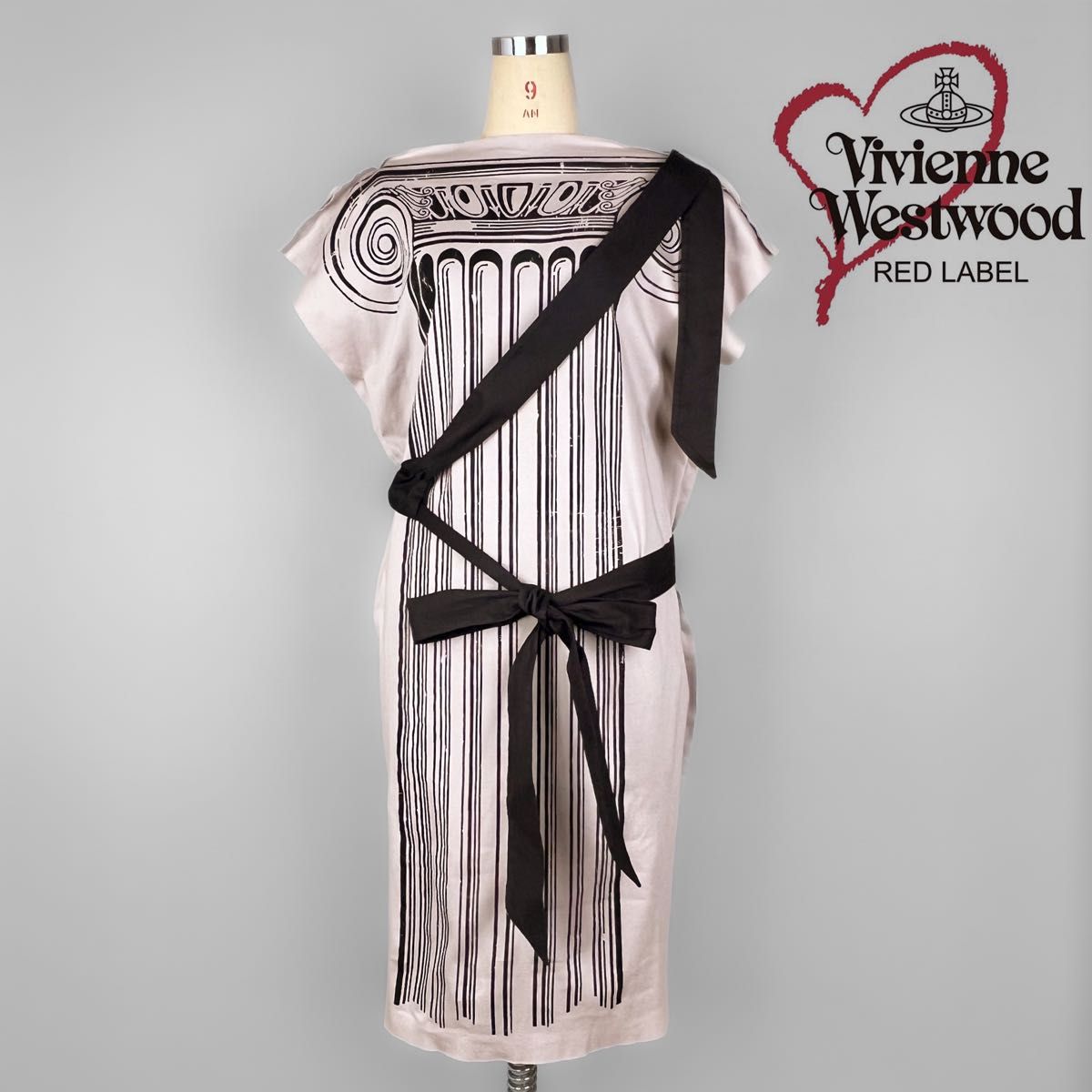 Vivienne Westwood 異素材ミックスワンピース ホワイト00 Vivienne Westwood 異素材ミックスワンピース ホワイト00